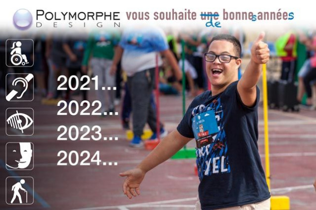 Polymorphe Design vous souhaite de bonnes années : 2021, 2022, 2023, 2024...