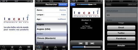 Application iPhone